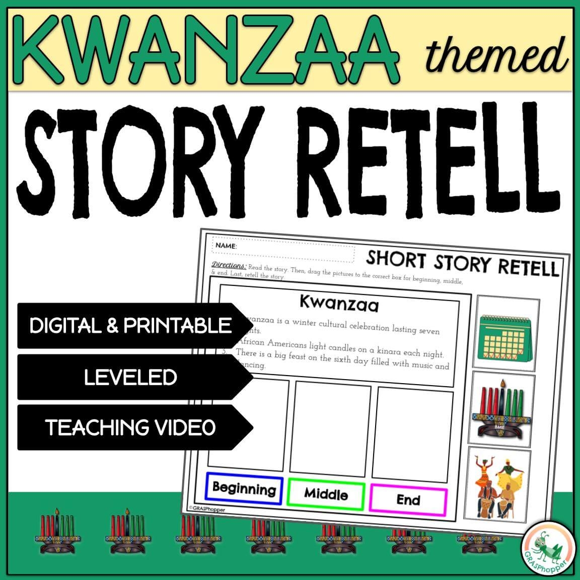 Free Printable Kwanzaa Worksheets