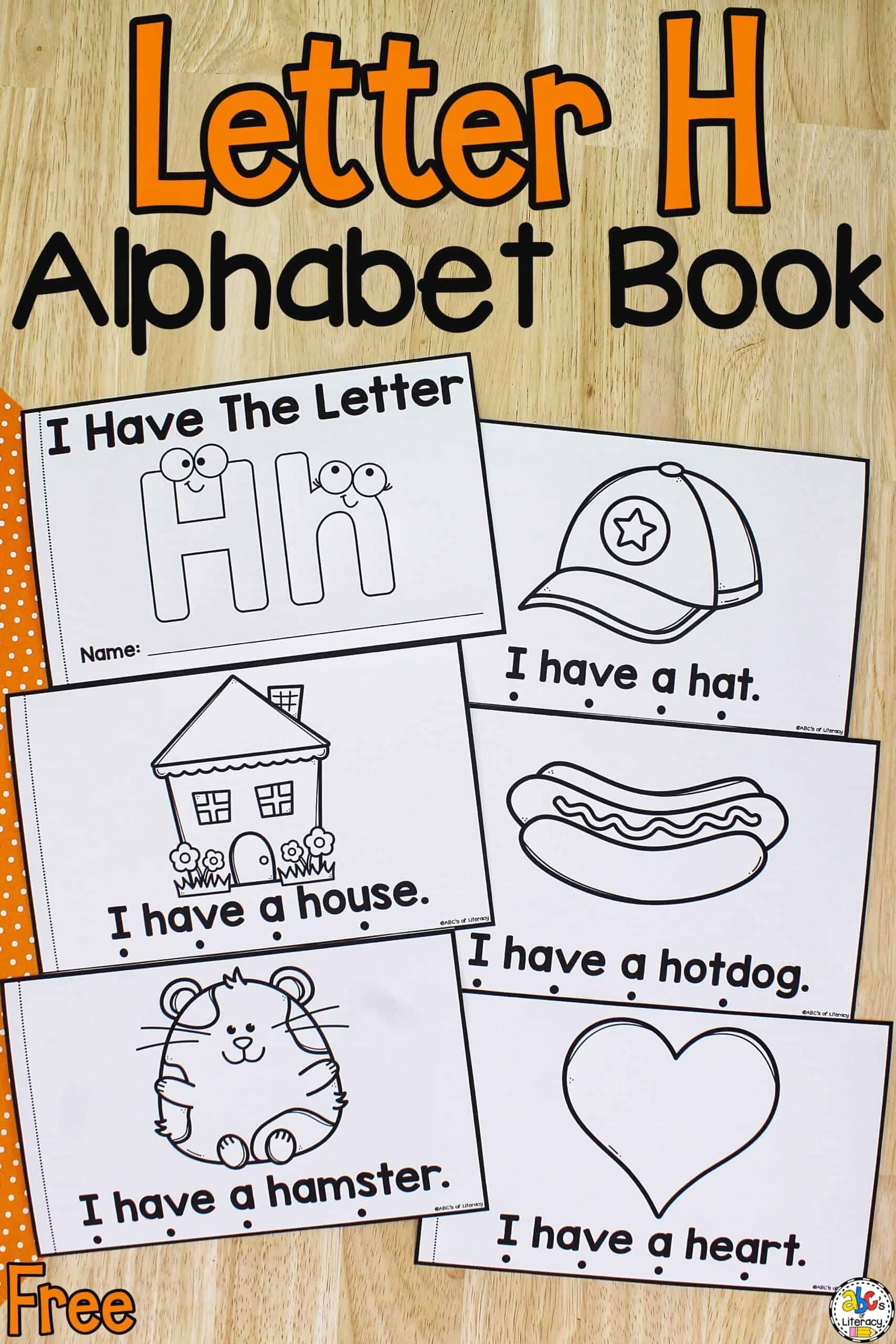 Letter H Books