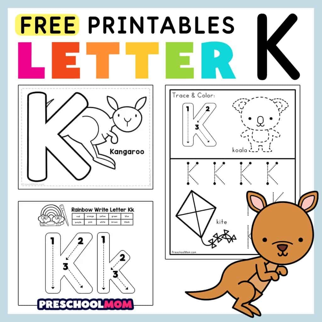 Free Letter Pre K Printables