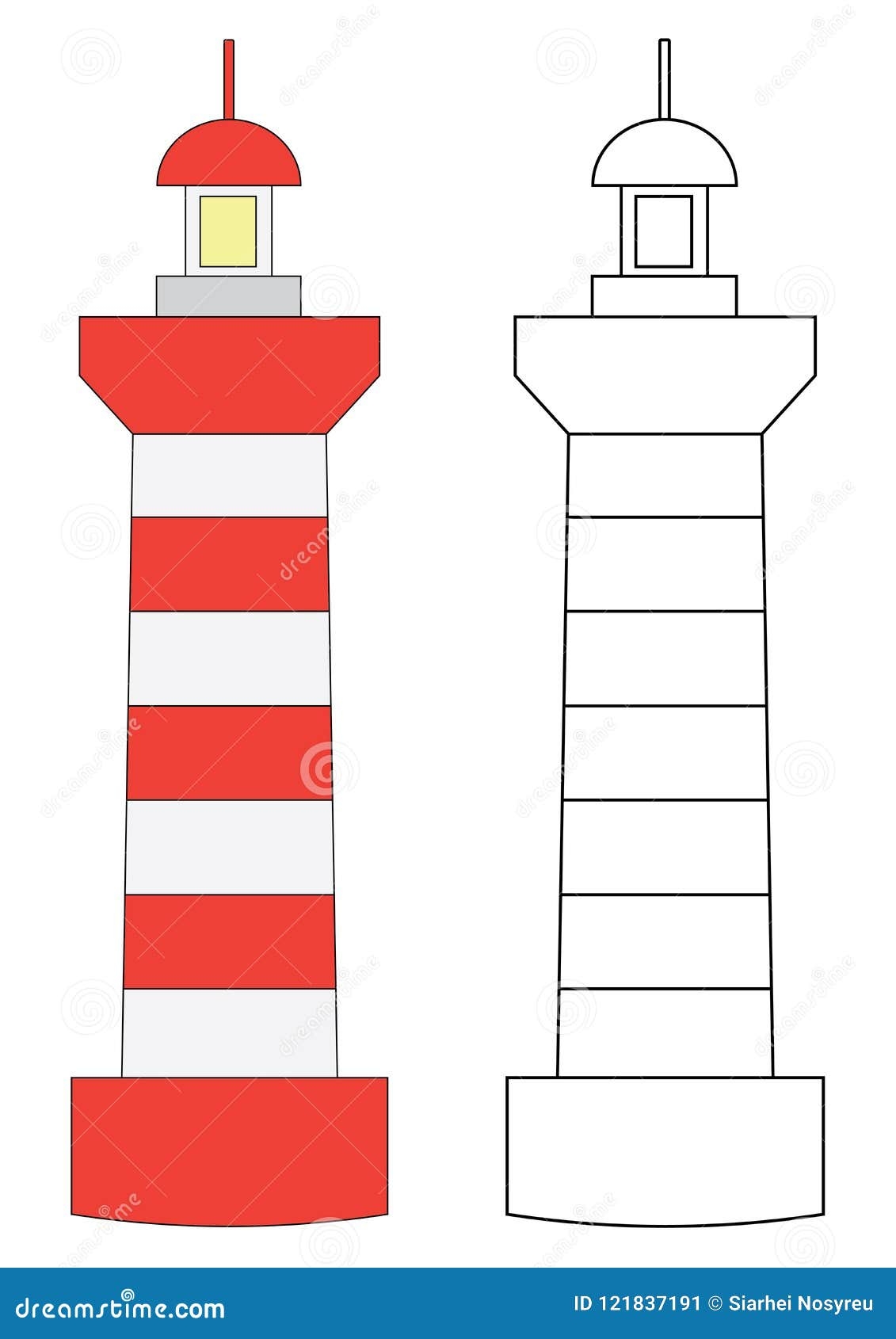 Lighthouse Coloring Page Stock Illustrations 191 Lighthouse Coloring Page Stock Illustrations Vectors Clipart Dreamstime