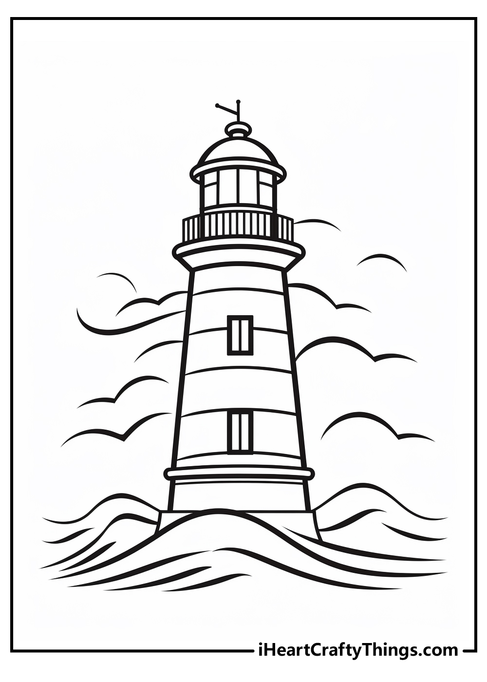 Free Printable Lighthouses