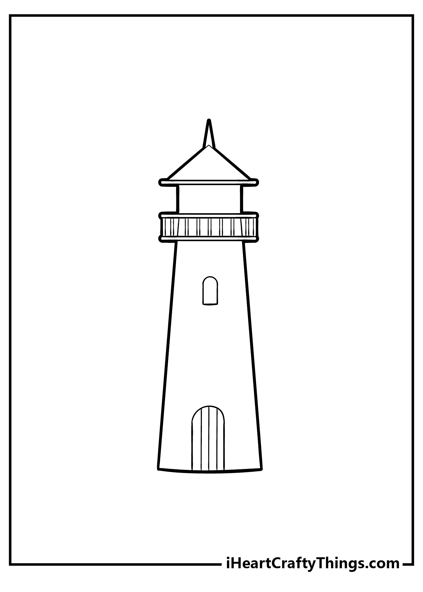 Lighthouse Coloring Pages 100 Free Printables 