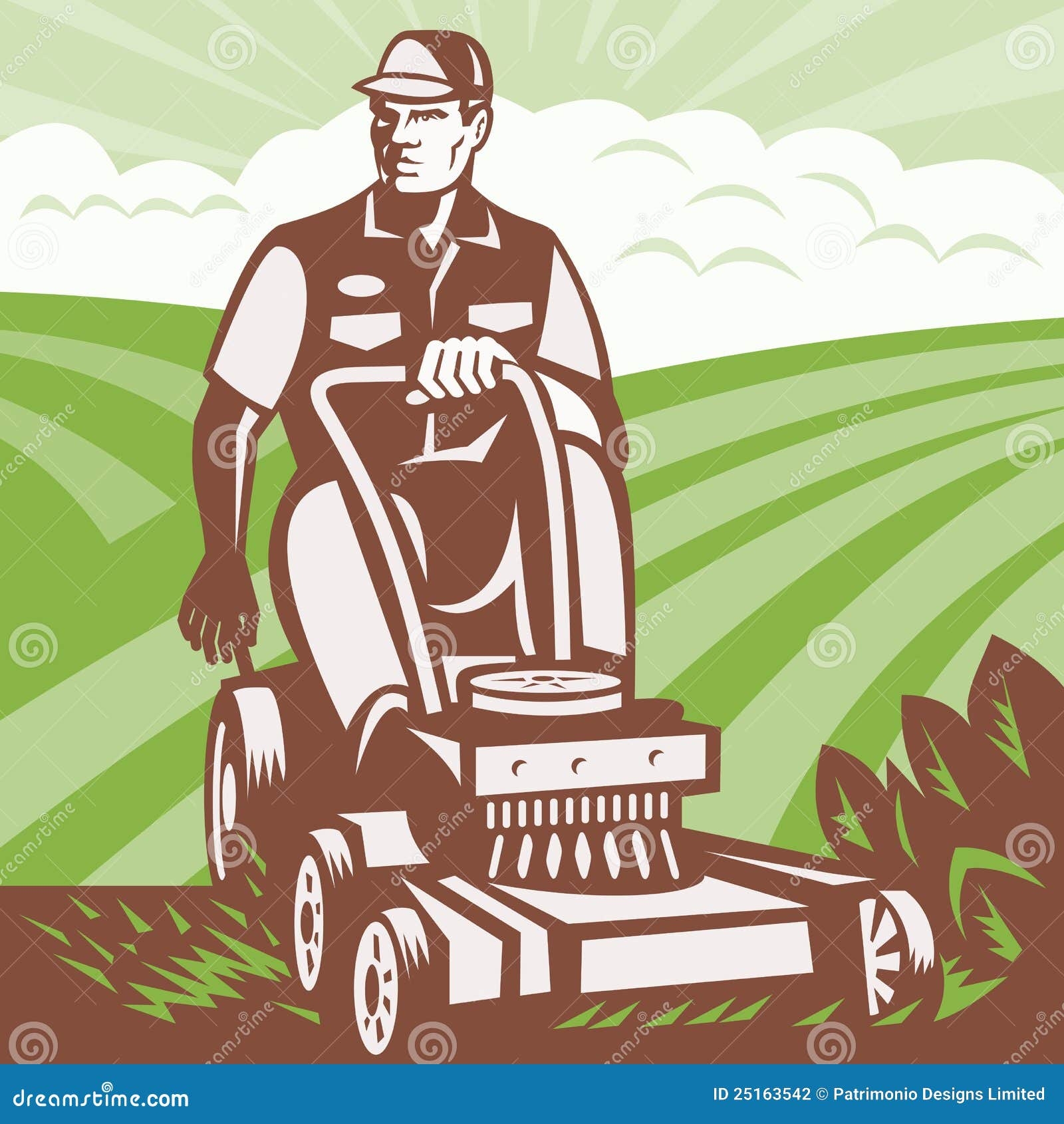 Free Printable Lawn Mower