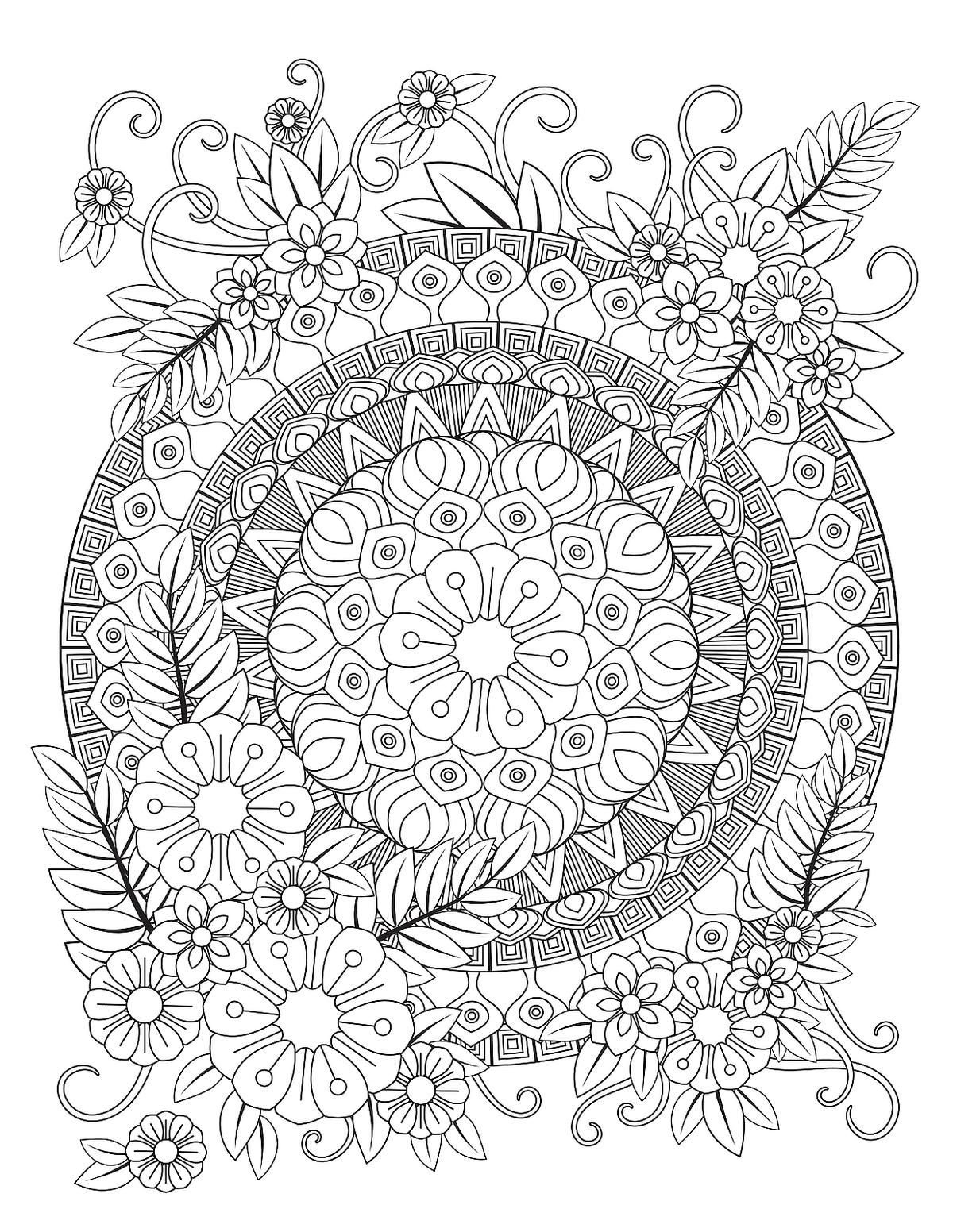 Mandala Coloring Pages Free Printable Coloring Pages Of Mandalas For Adults Kids Printables 30Seconds Mom