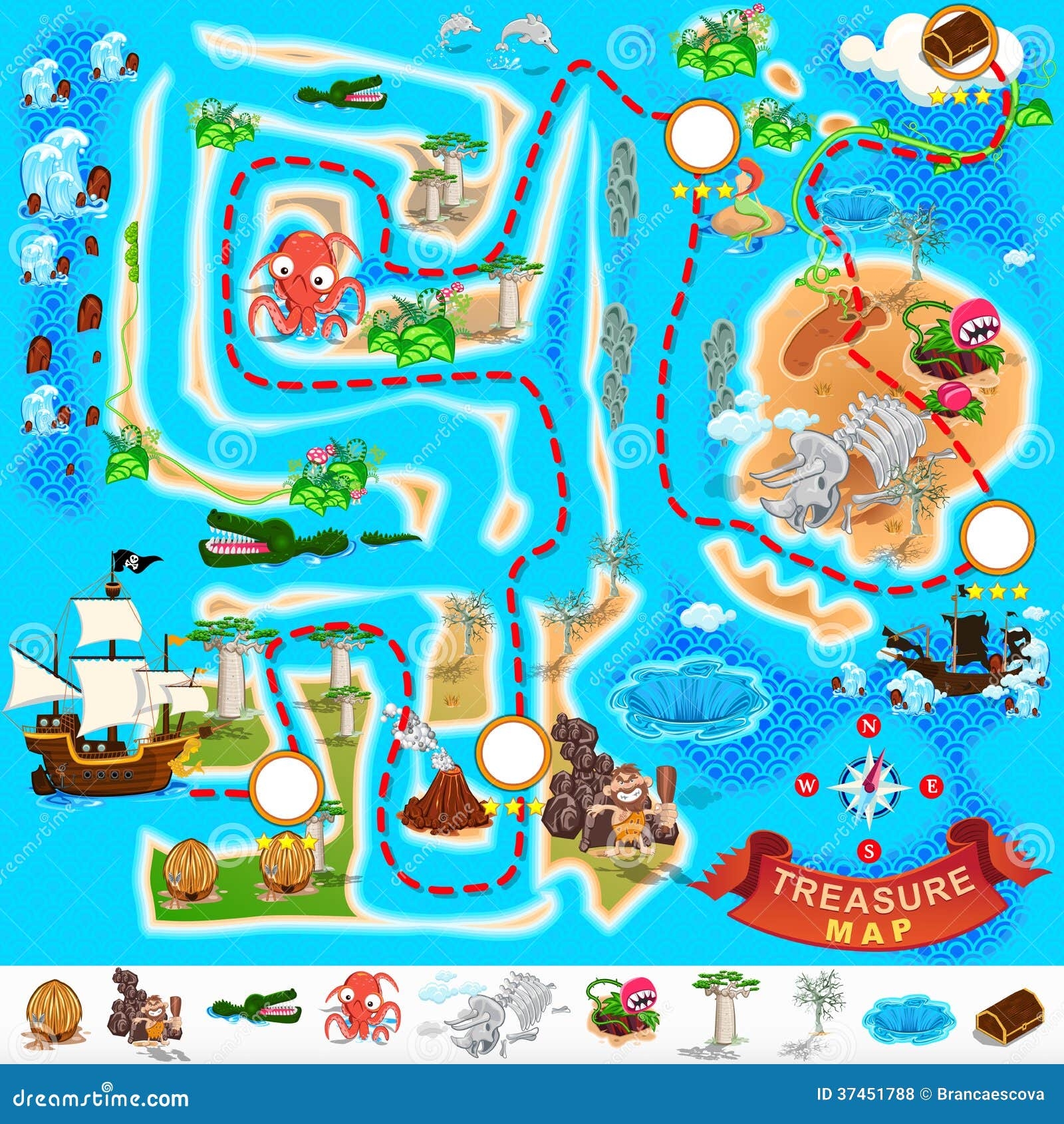 Map Pirate Treasure Stock Illustrations 11 006 Map Pirate Treasure Stock Illustrations Vectors Clipart Dreamstime