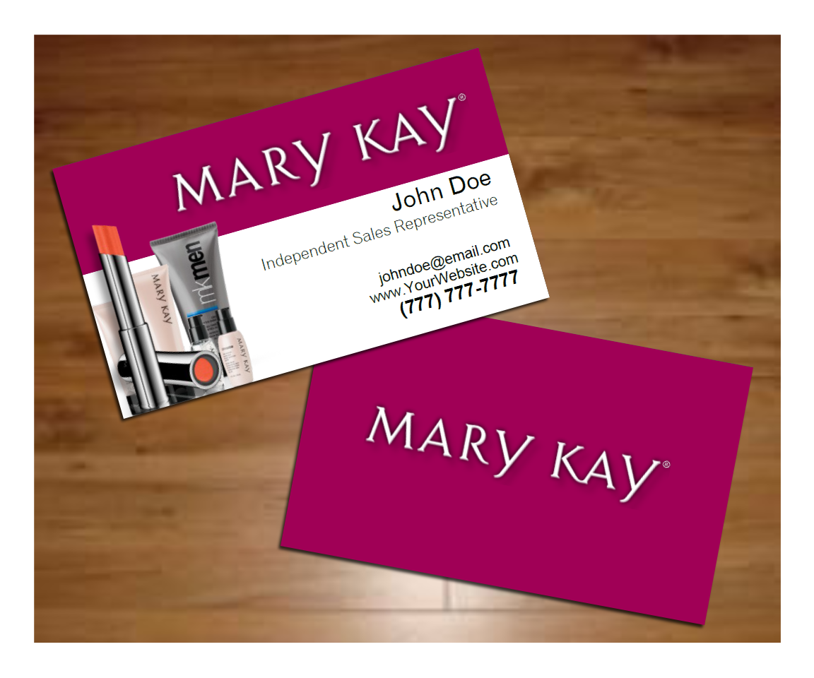 Mary Kay Business Card Templates Create Professional Cards Easily BusinessCards