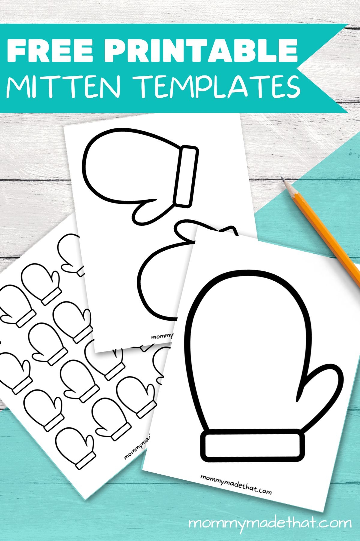 The Mitten Free Printables