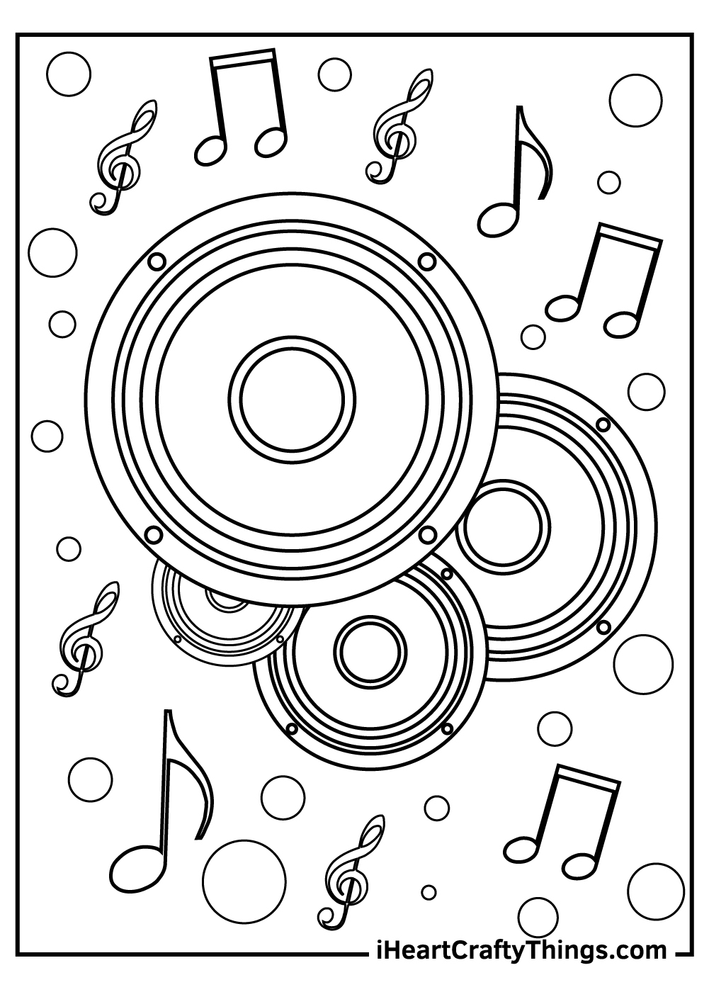 Music Coloring Pages 100 Free Printables 