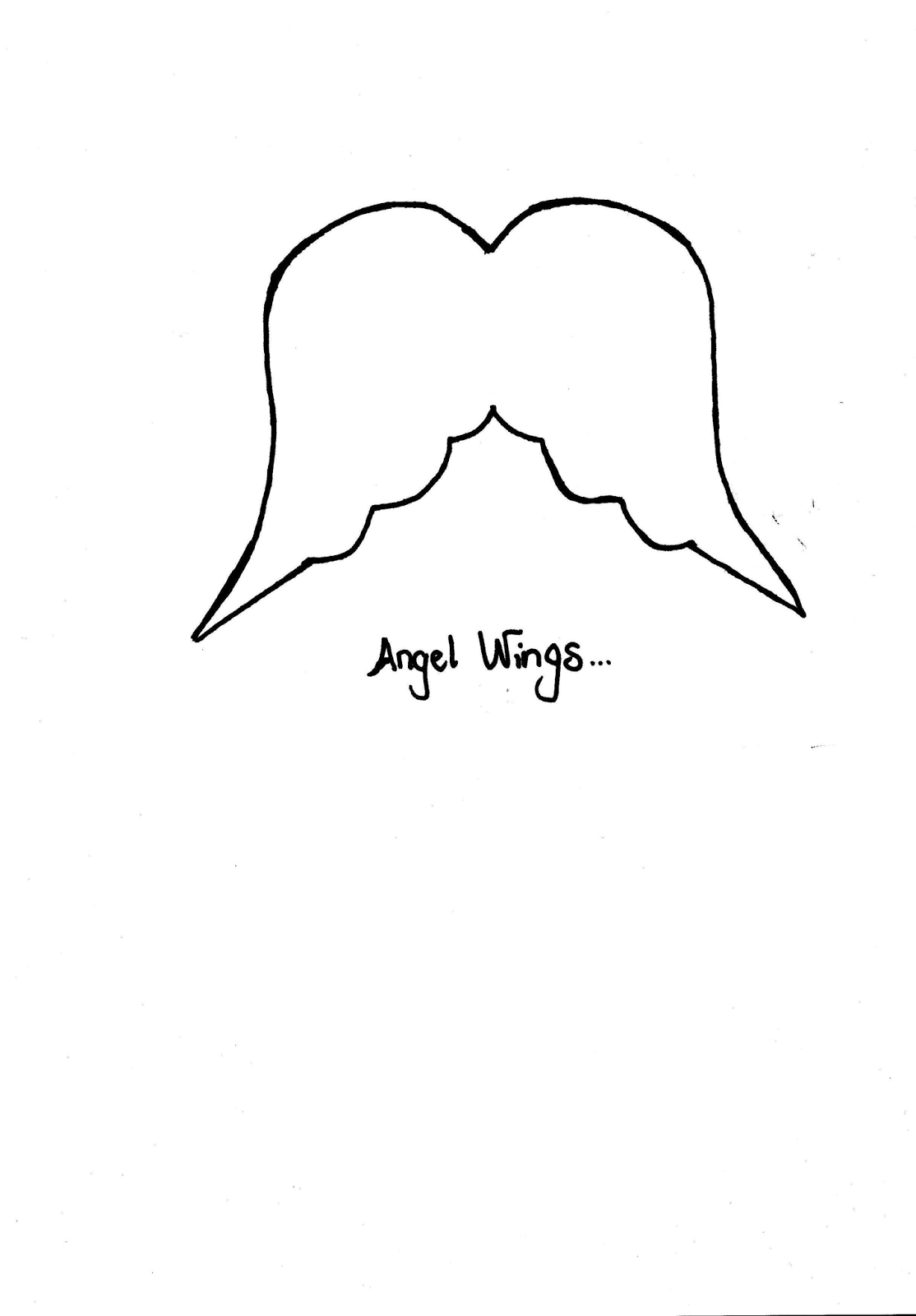 Music Sheet Angels Wings Just For Christmas 
