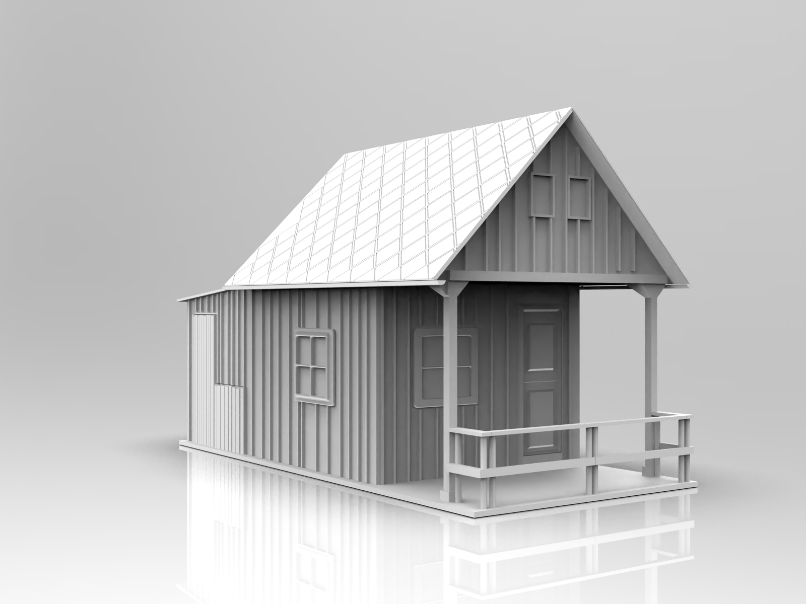 N Scale Cottage 1 160 By Honza Zik Download Free STL Model Printables 