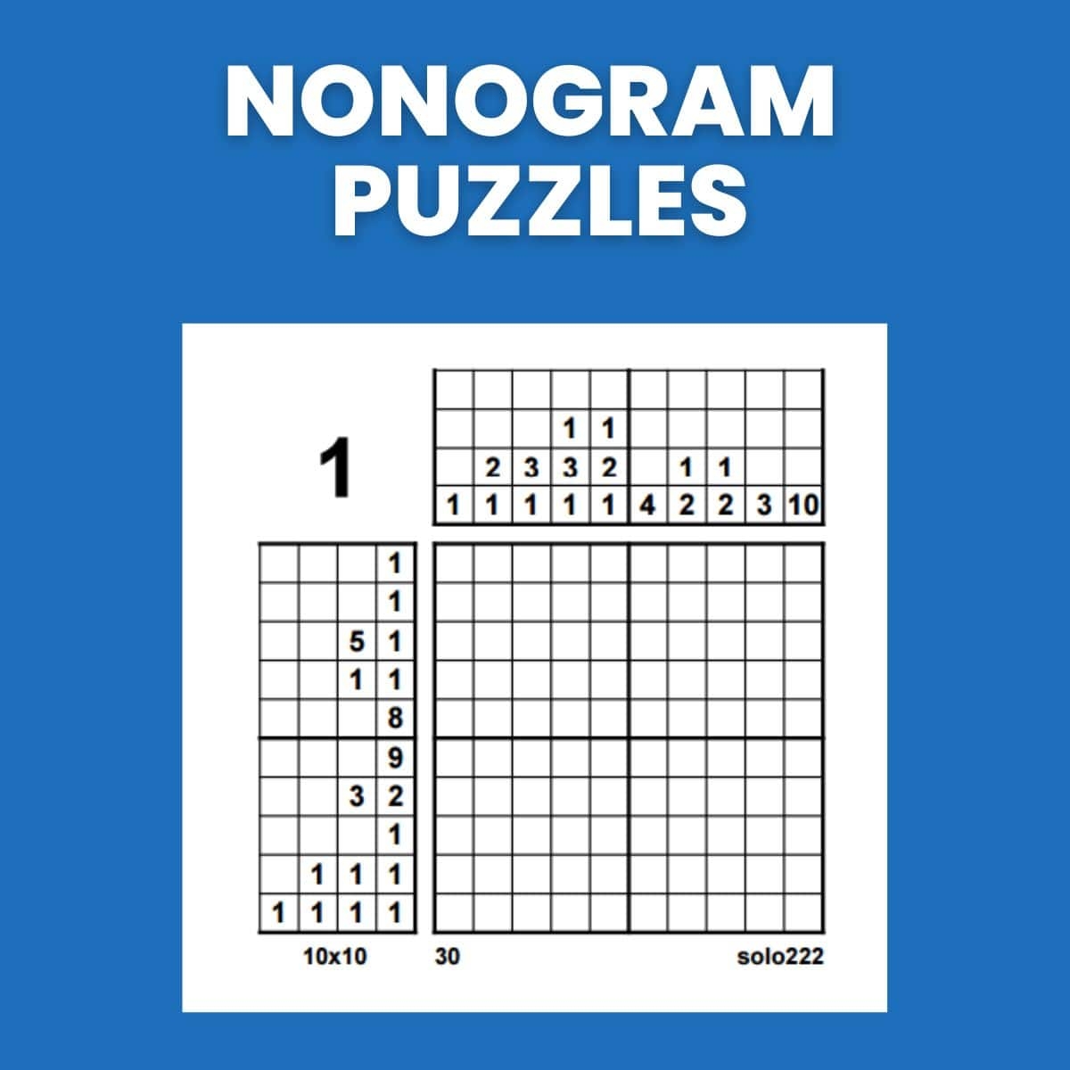 Nonogram Puzzles Math Love