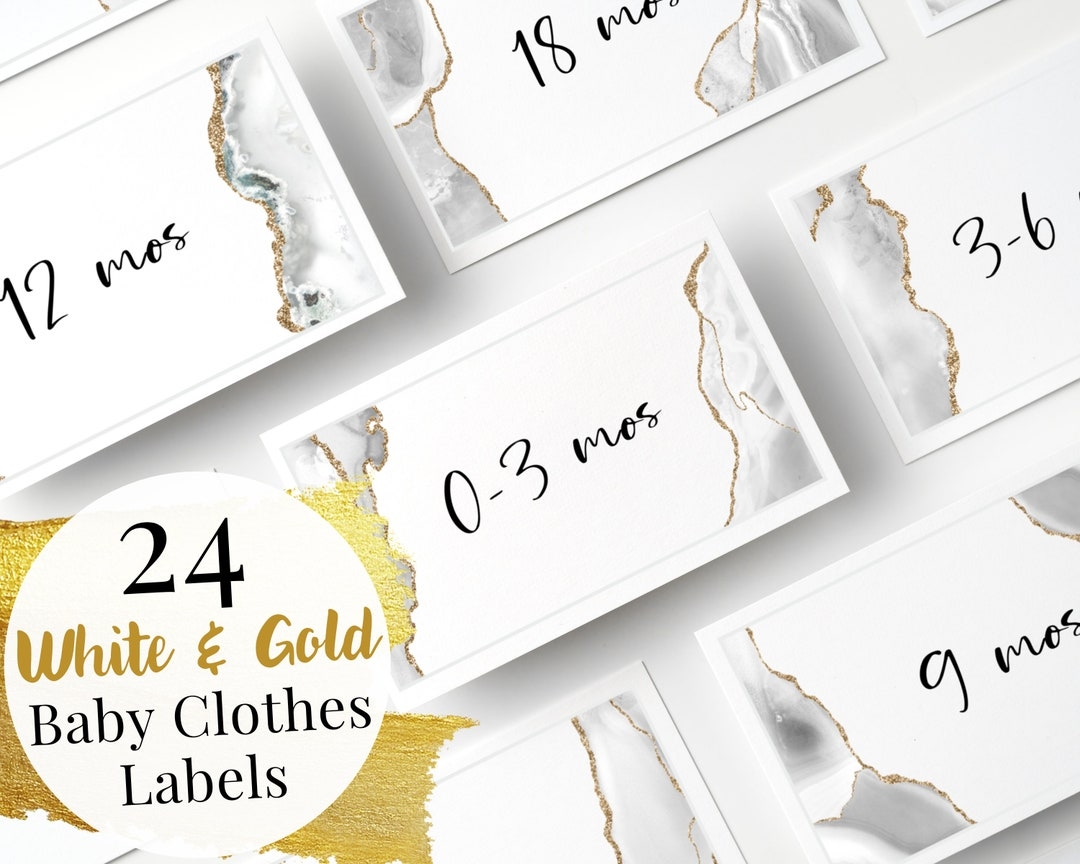 Free Baby Closet Labels Printable