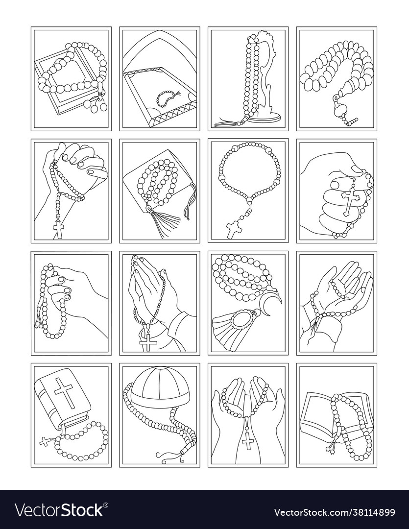 Free Printable Rosary Coloring Book