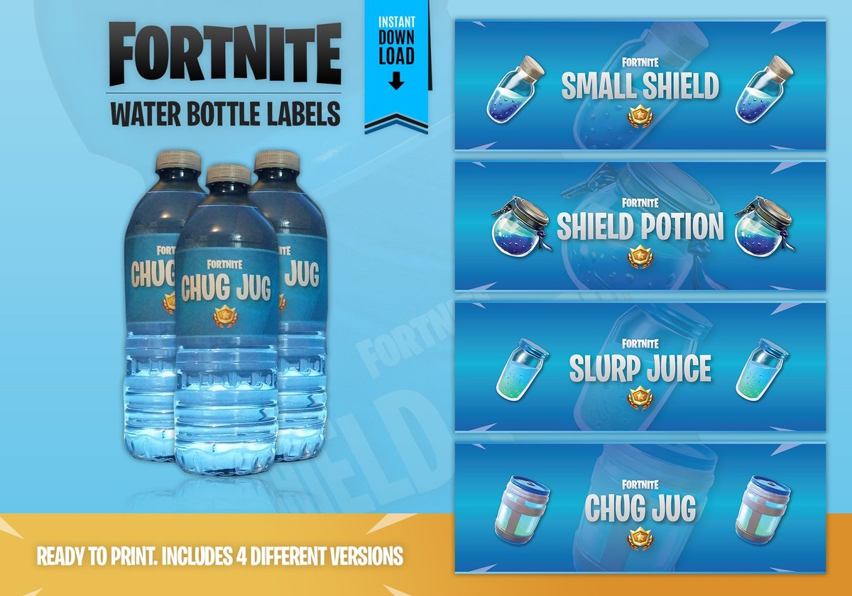 Chug Jug Free Printable