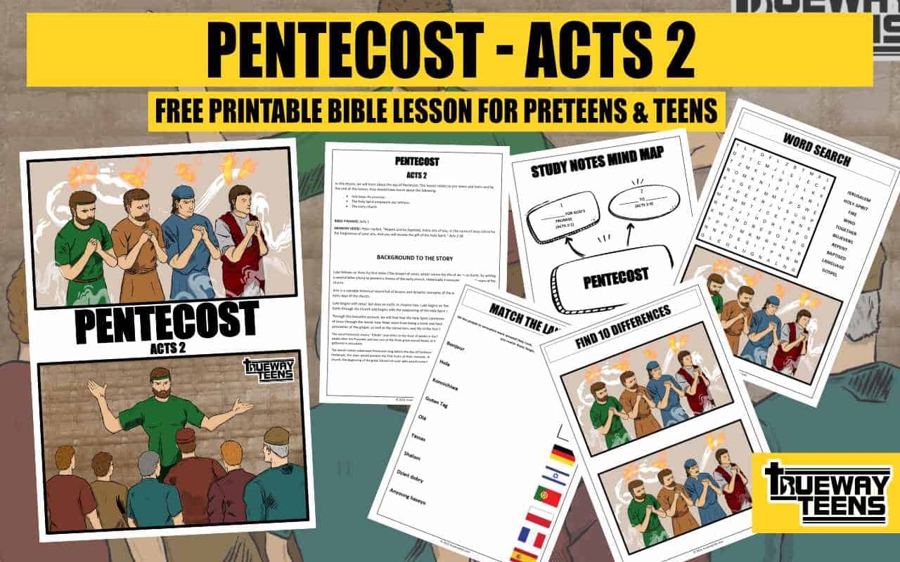 Free Printable Worksheets For Pentecost