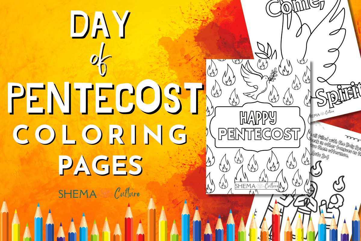 Pentecost Coloring Page Holy Spirit Coloring Page FREE Printable