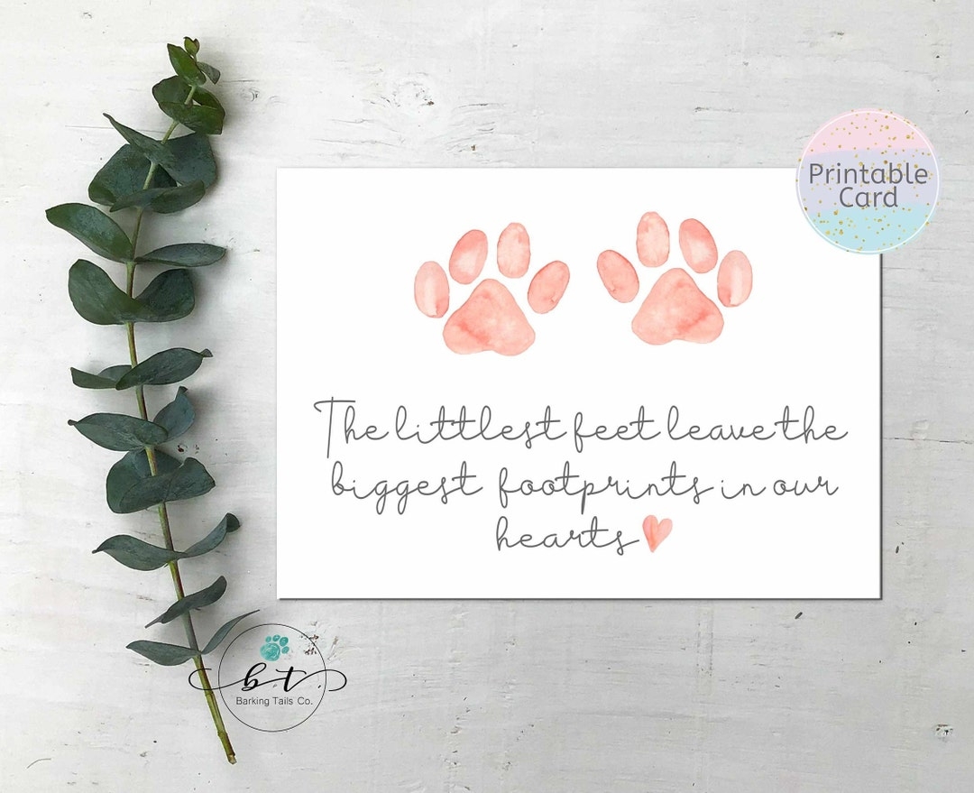 Free Printable Dog Sympathy Cards
