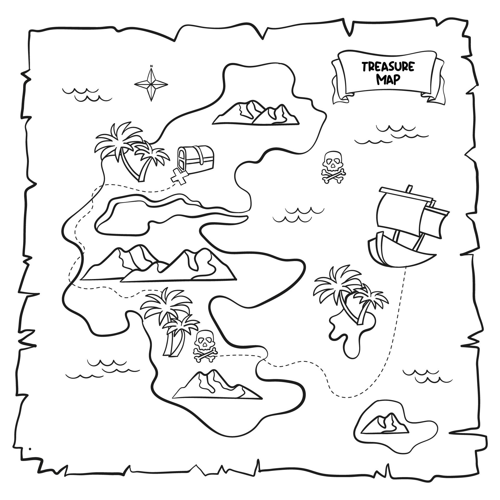 Free Printable Treasure Map Pdf