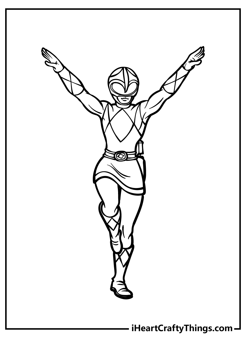 Power Rangers Coloring Pages 100 Free Printables 