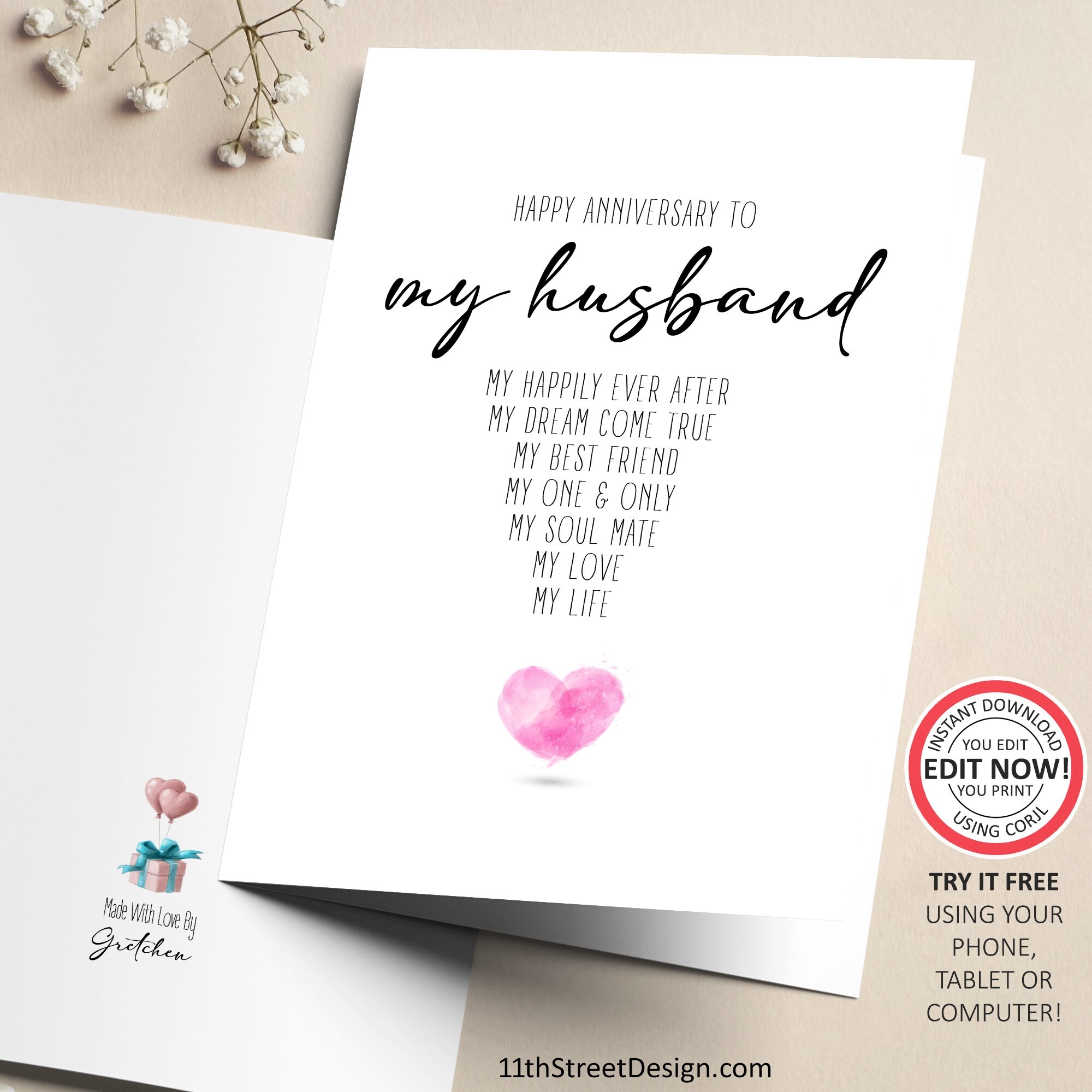 Printable Anniversary Cards For Free
