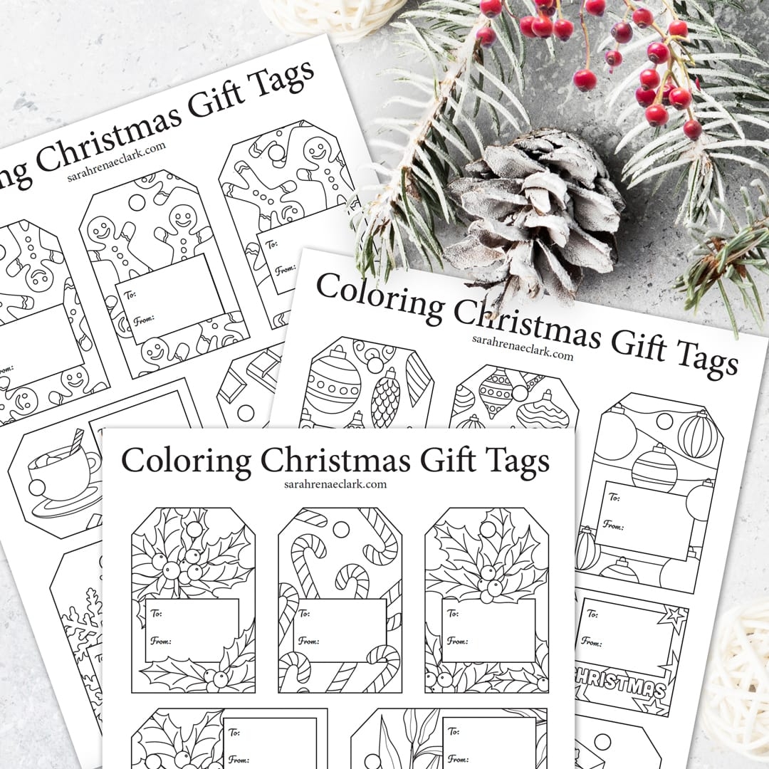 Christmas Name Tags Free Printable