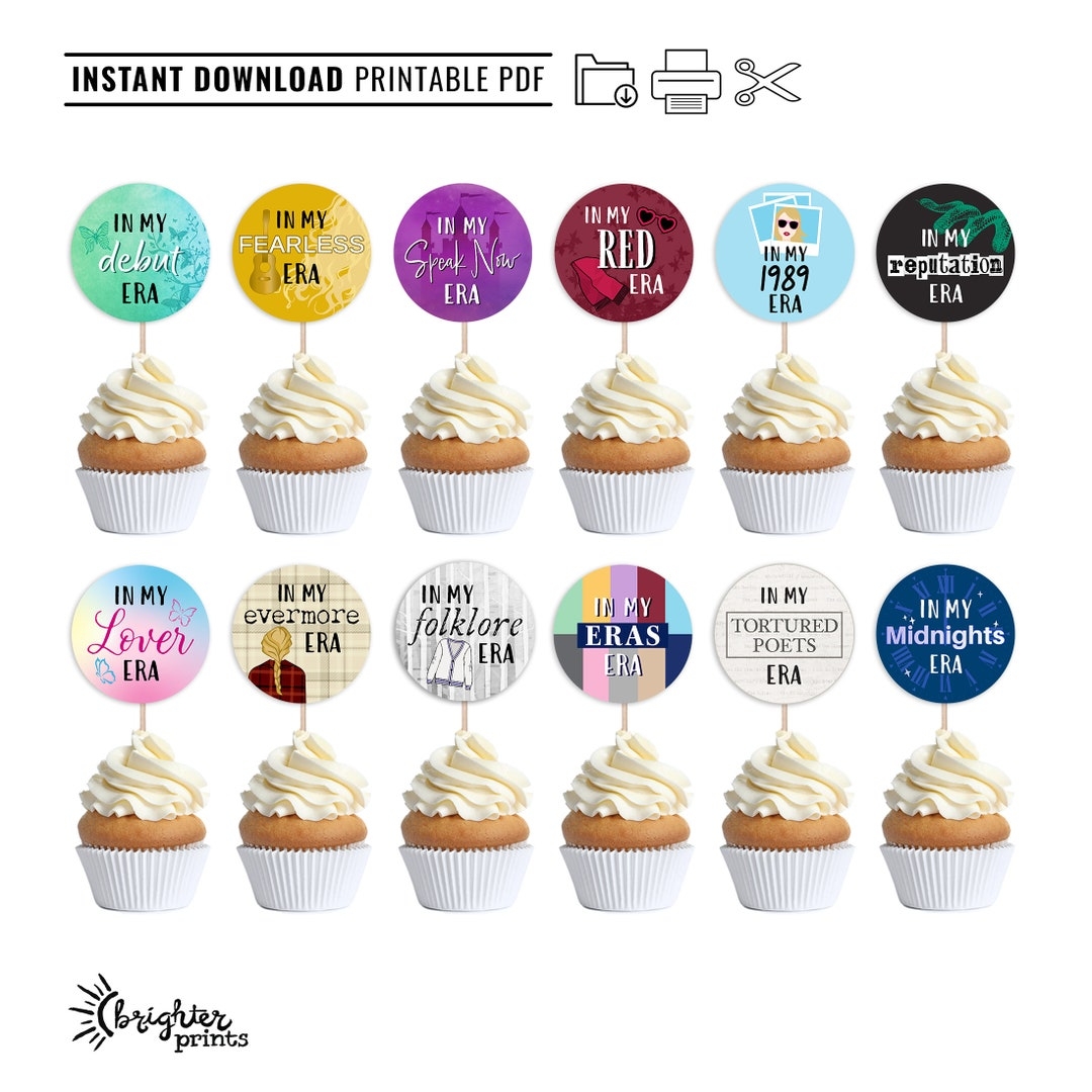 Free Printable Cupcake