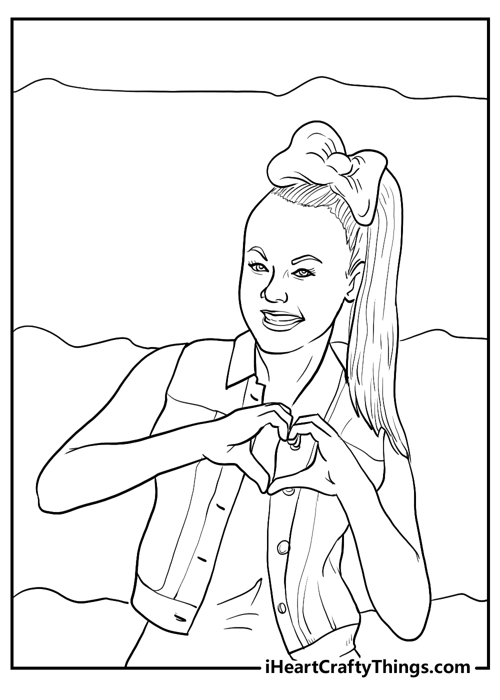 Printable Jojo Siwa Coloring Pages Updated 2024 