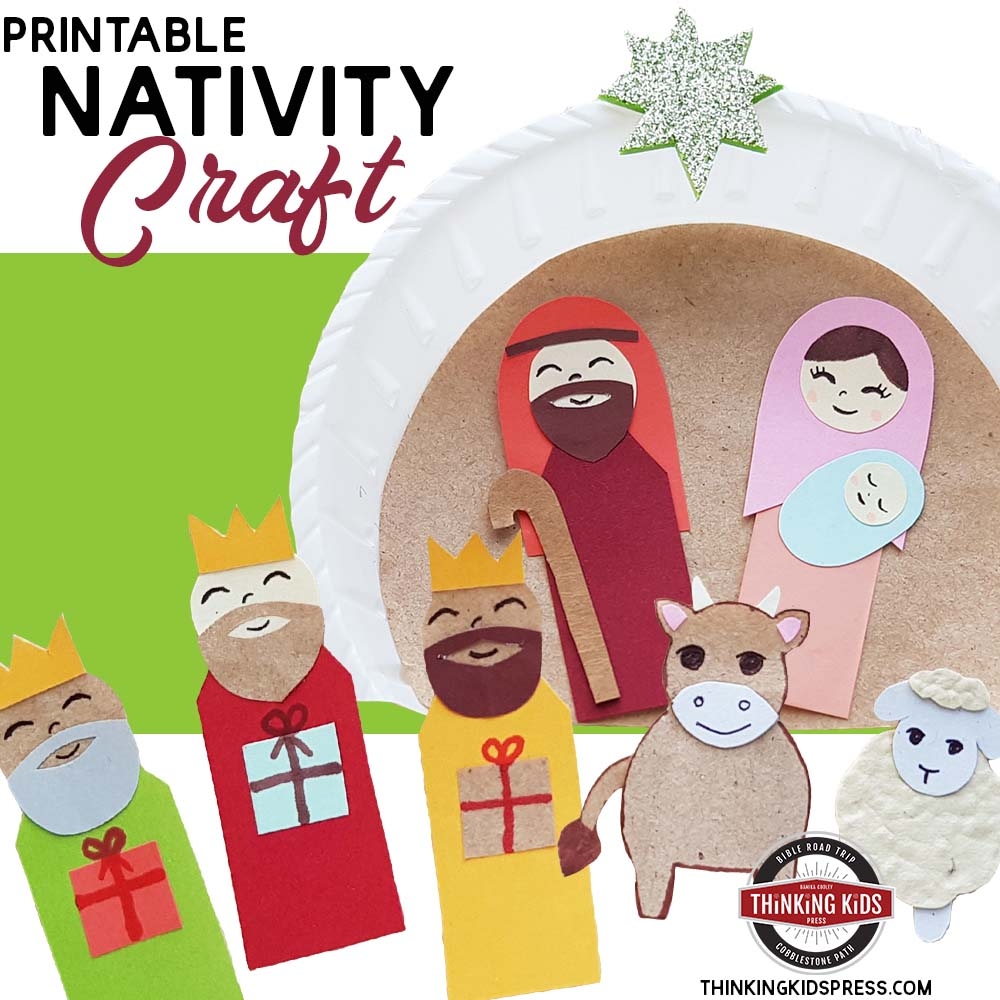 Free Kids Printable Nativity Scene