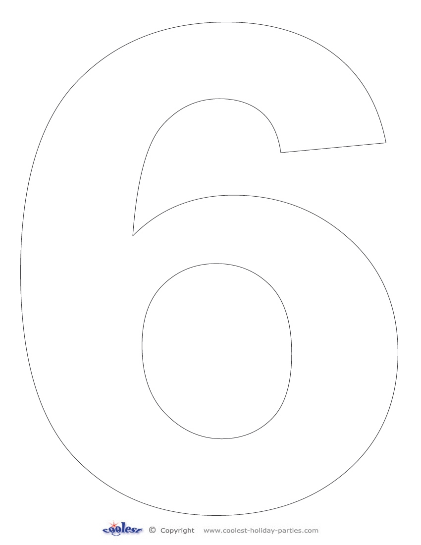 Free Printable Large Numbers