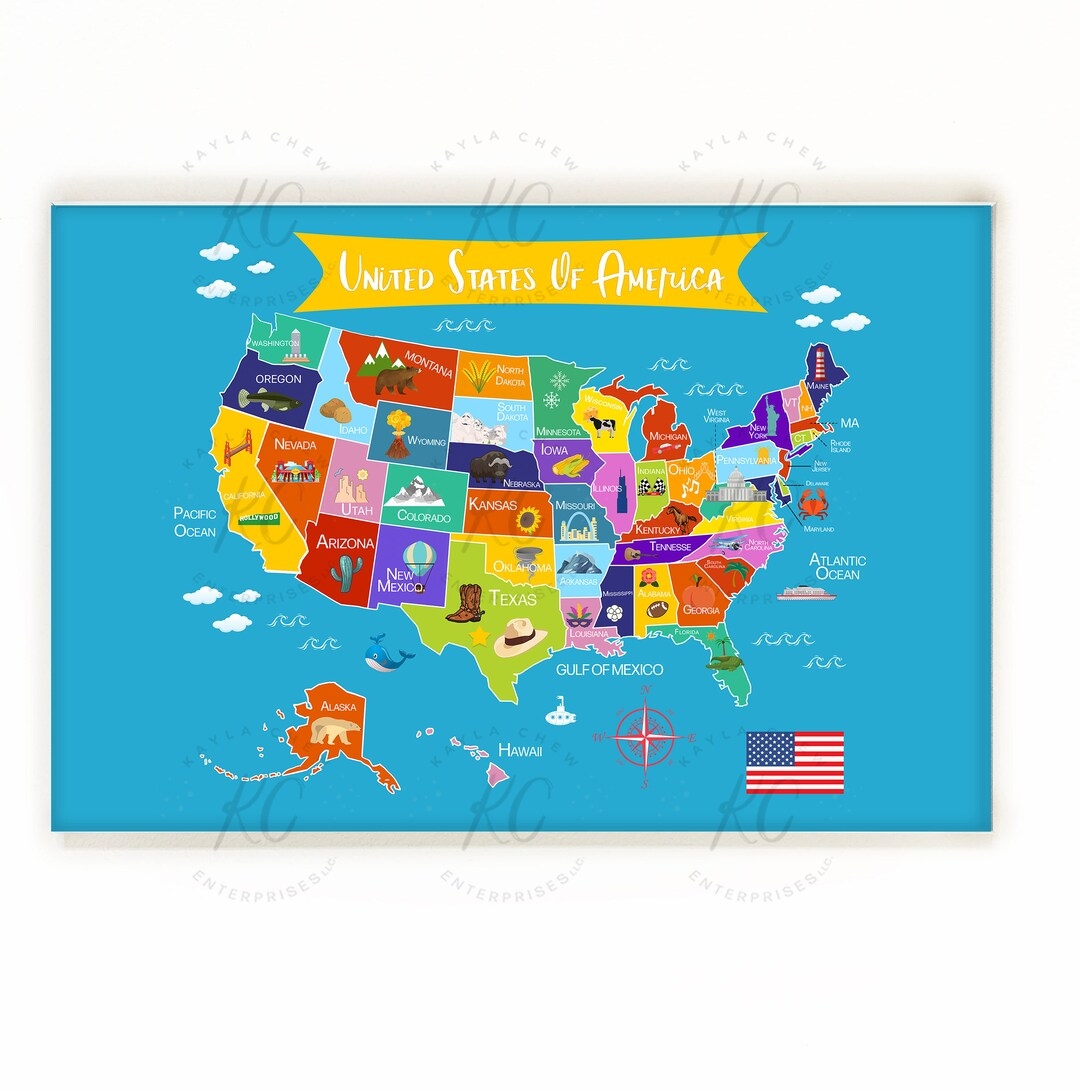 Best Free Printable Us Map