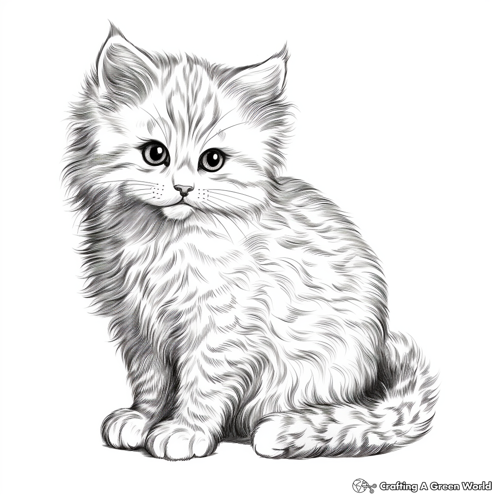 Free Printable Coloring Pages Kittens