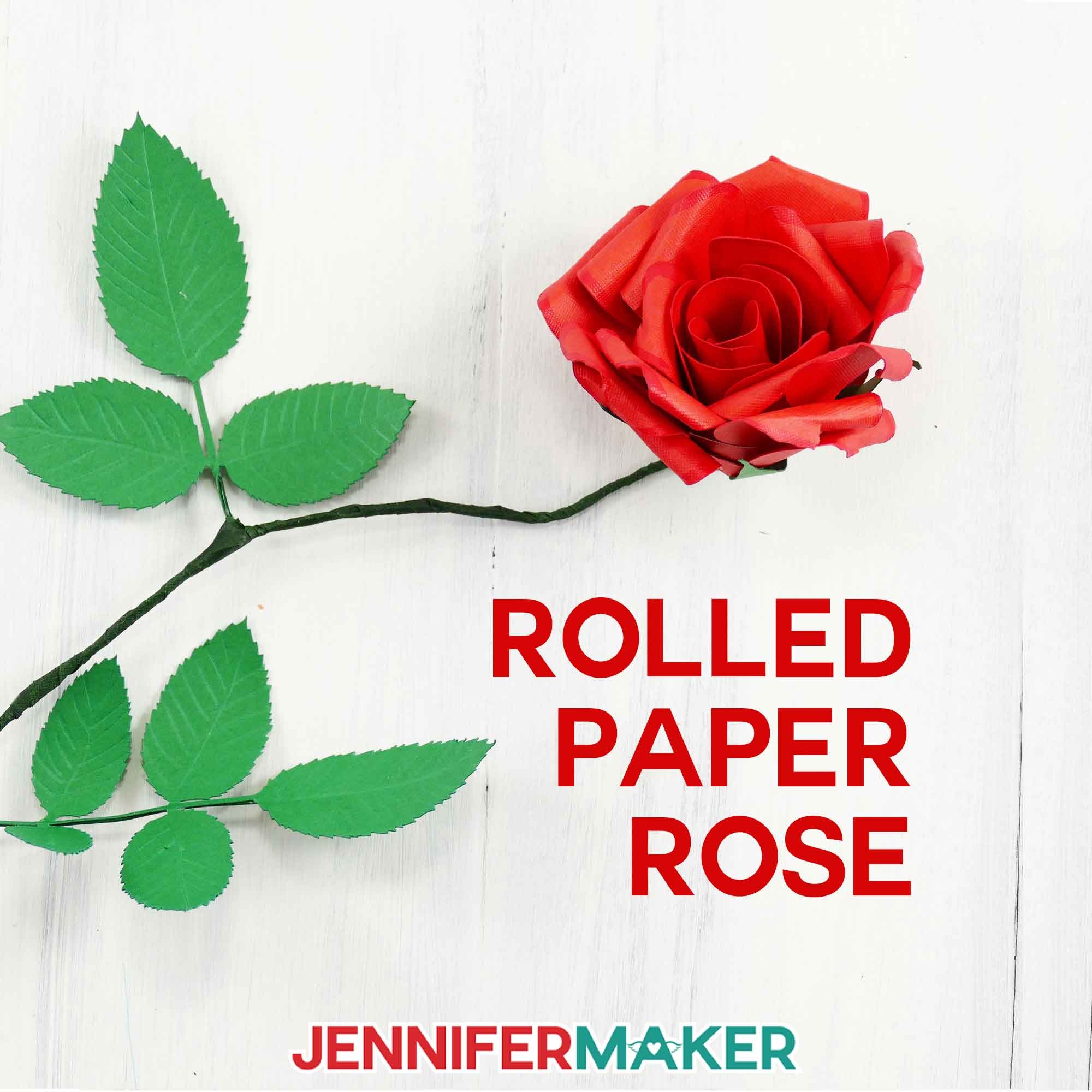 Free Printable Stemmed Rose