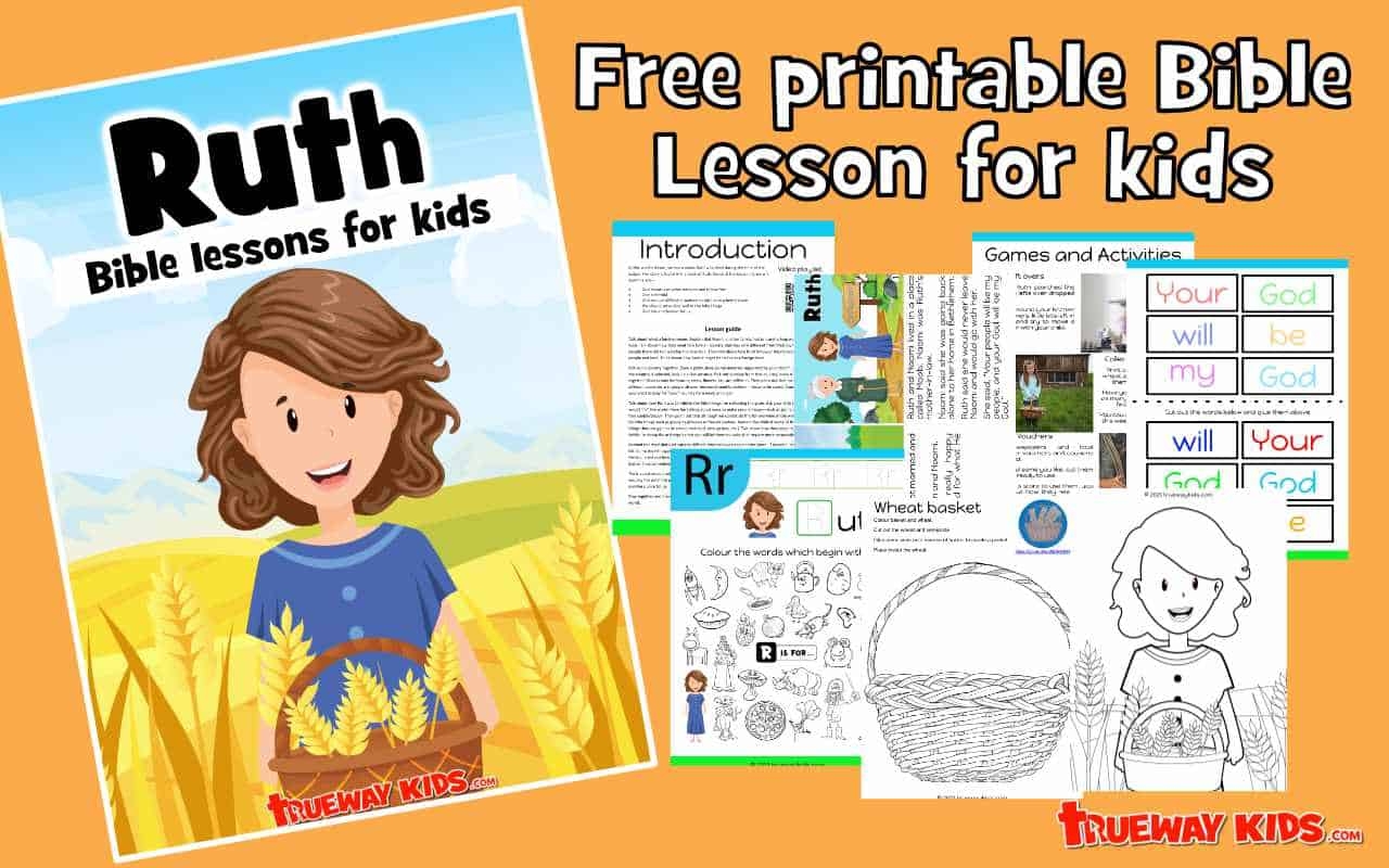 Free Children S Bible Lessons Printables