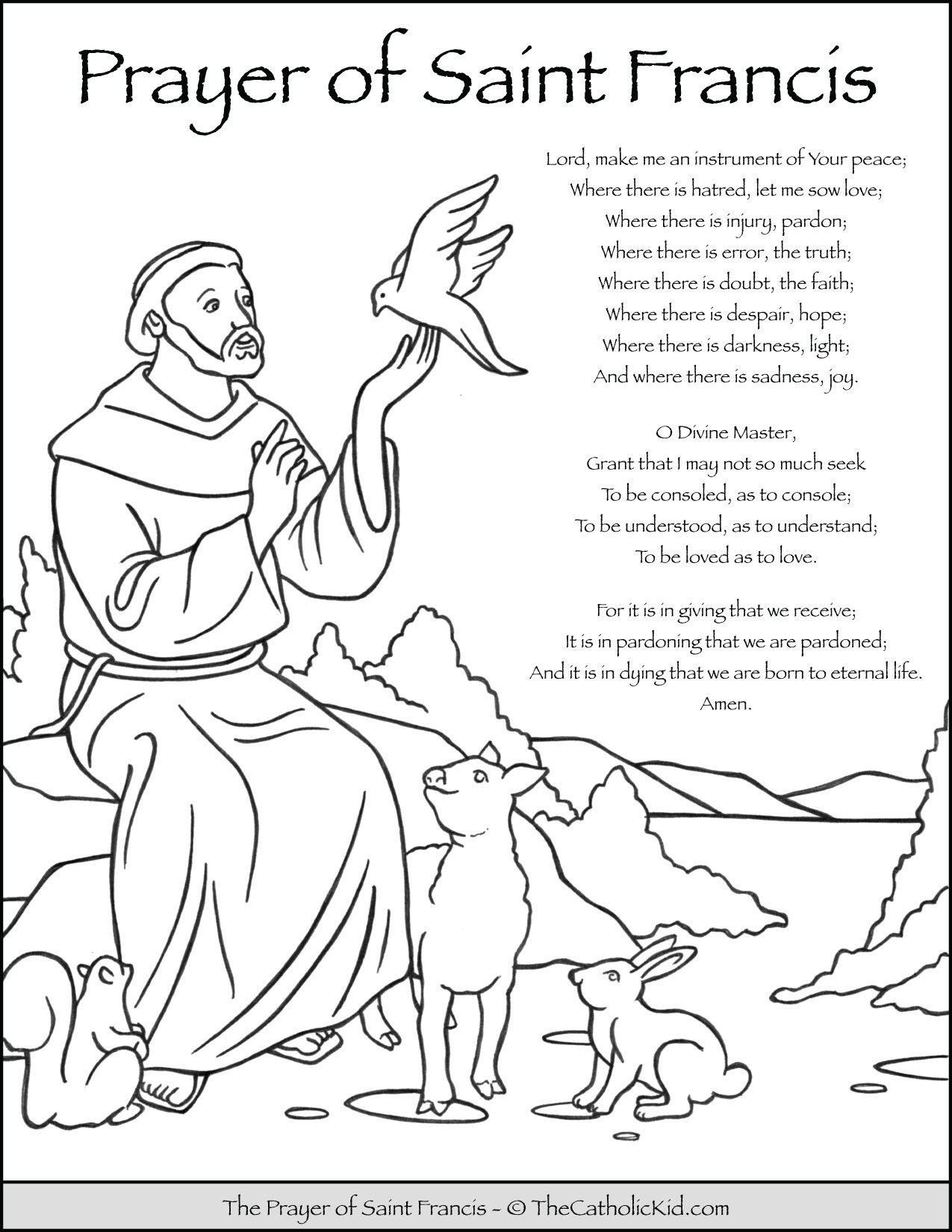 Saint Francis Of Assisi Download Pack TheCatholicKid