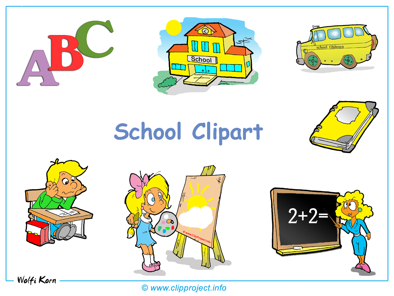 School Cliparts Free Enhancing Education With Affordable And High Quality Designs