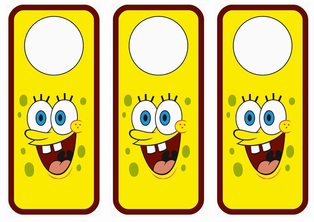 Spongebob Birthday Printable