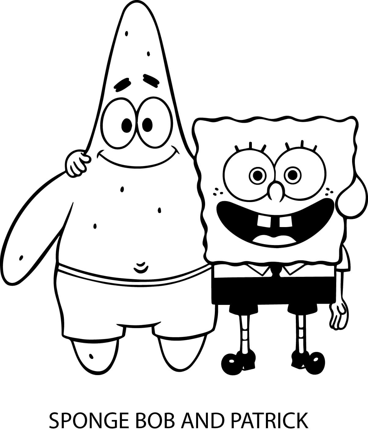 Spongebob Coloring Pages Free Printable