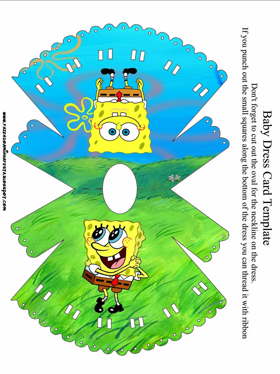 Free Spongebob Birthday Printables