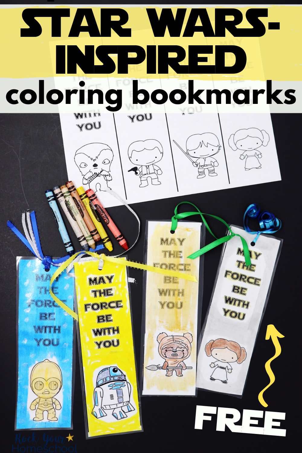 Star Wars Lightsaber Bookmarks Busy Mom s Helper