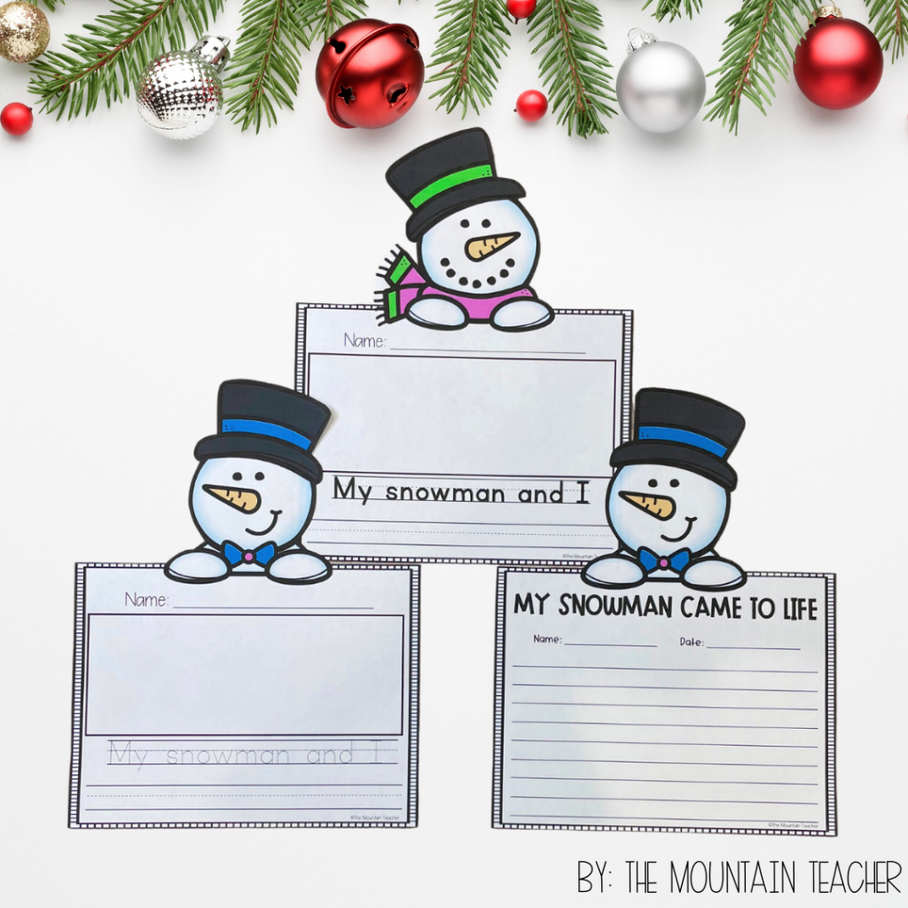 Free Printable Christmas Writing Prompts