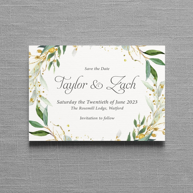 Taylor Wedding Invitations Feel Good Invites