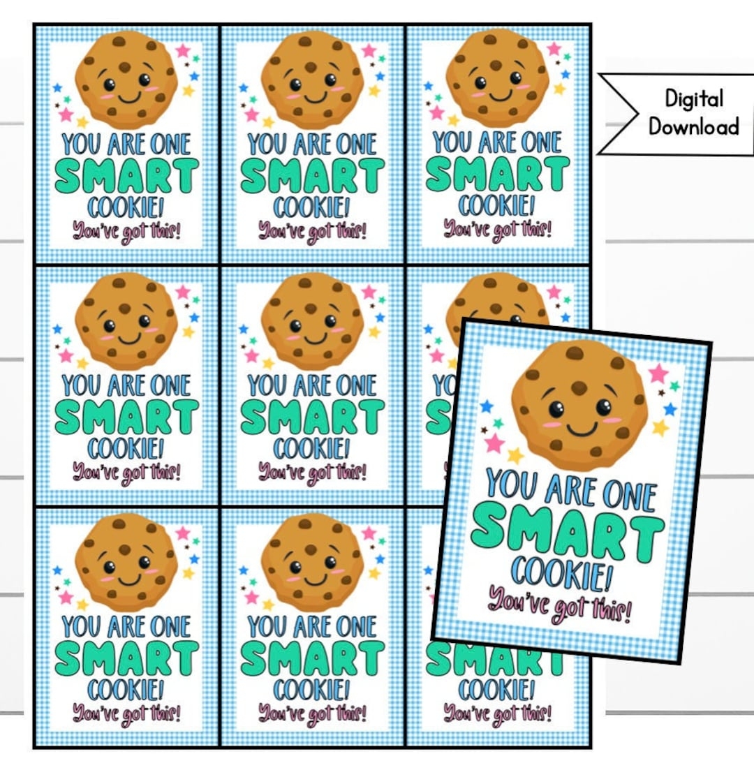 Smart Cookie Free Printable