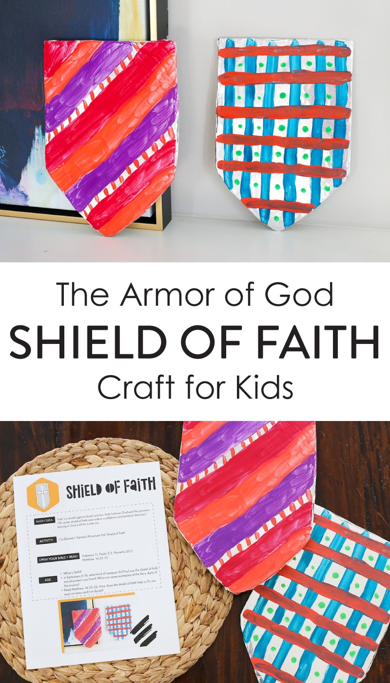 The Armor Of God Shield Of Faith Craft For Kids The Littles Me