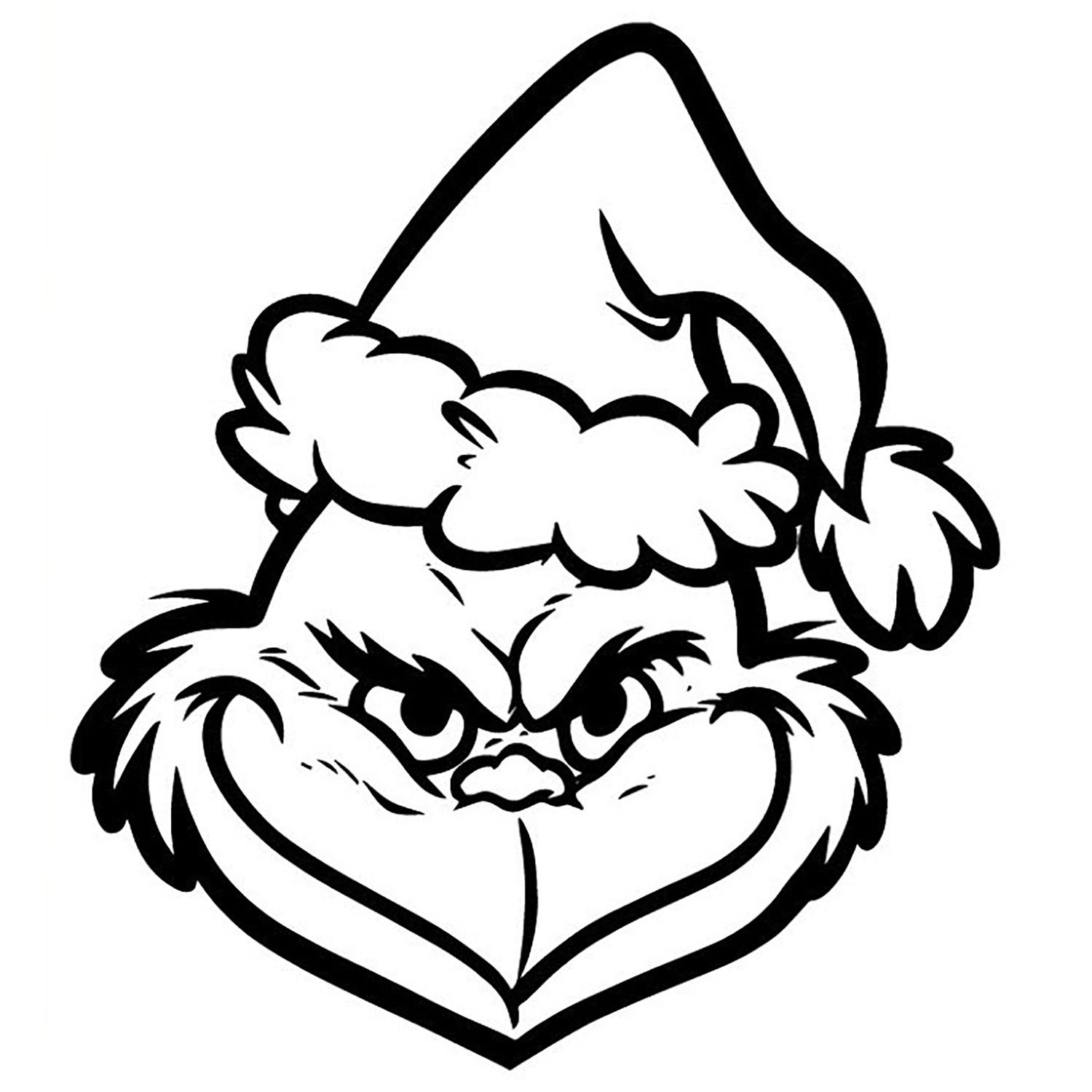 The Grinch The Grinch Coloring Pages For Kids