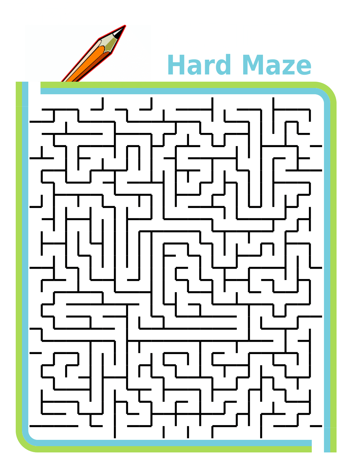 Maze Free Printable