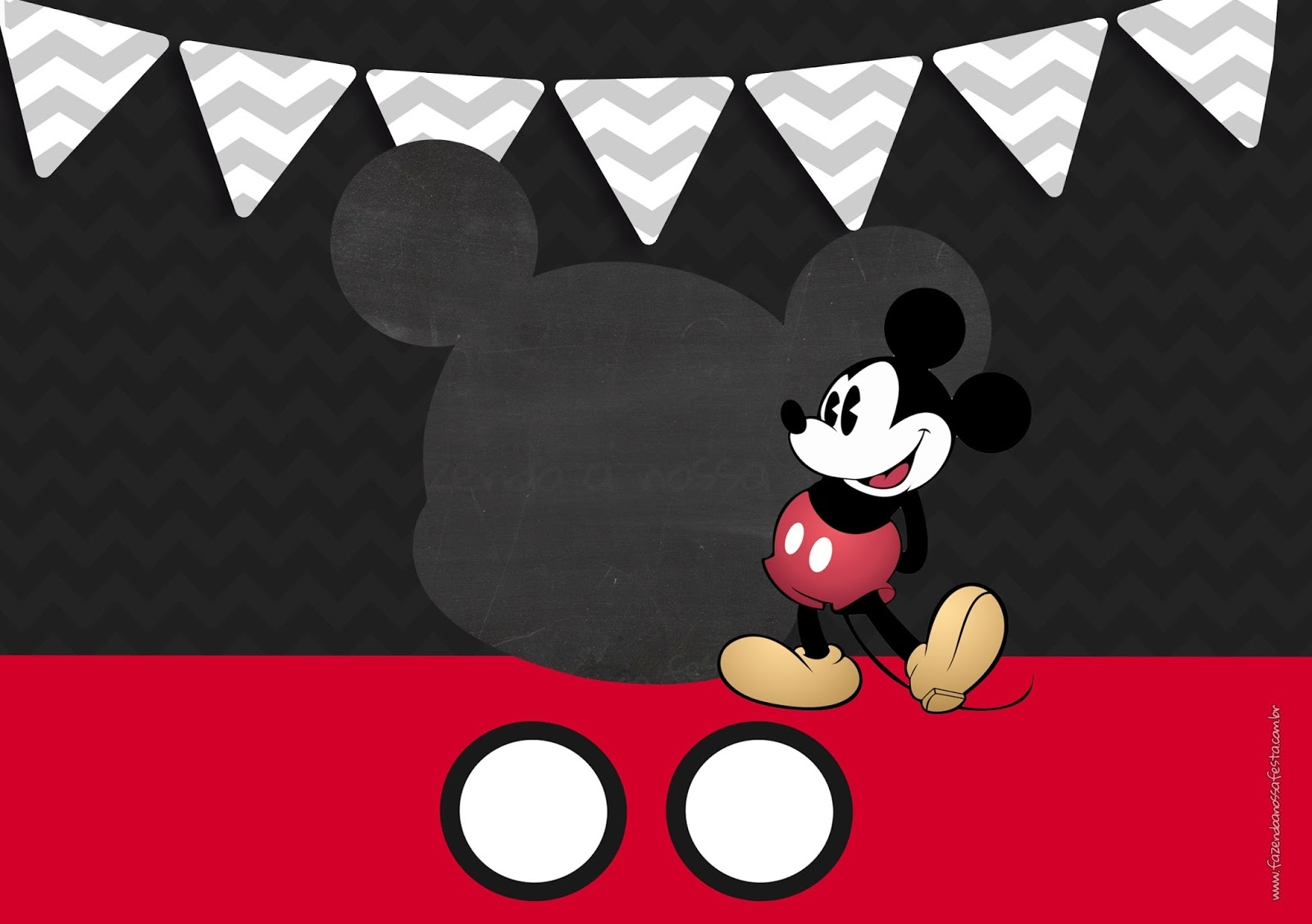 Vintage Mickey Mouse Free Printable Invitations Oh My Fiesta In English