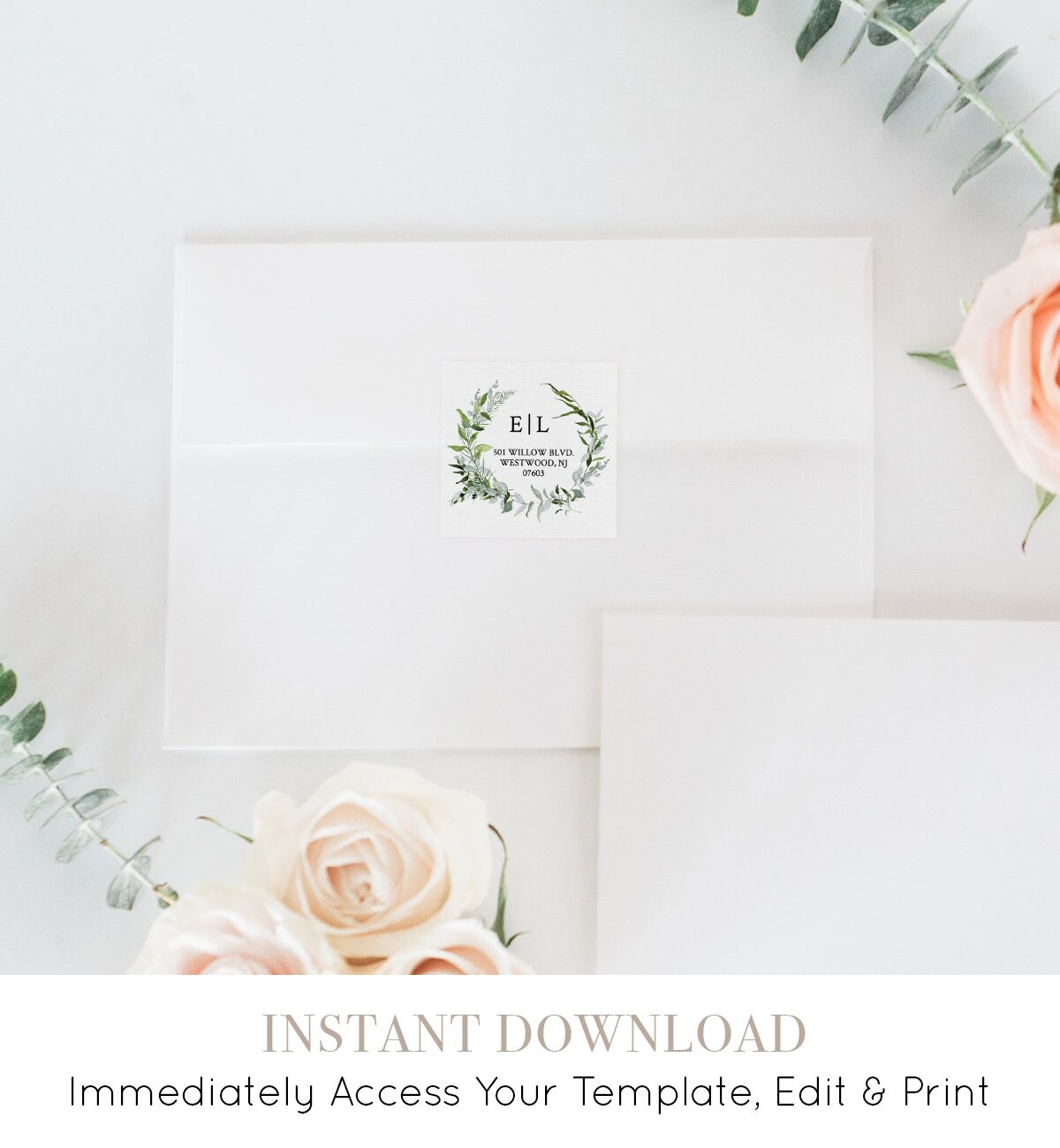 Free Printable Wedding Address Labels